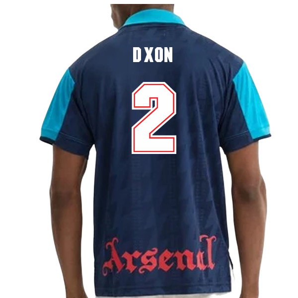 1995 Arsenal Away Classics Retro Shirt (Dixon 2)_0