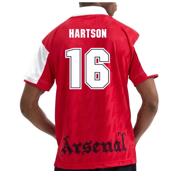 1995 Arsenal Home Retro Shirt (Hartson 16)_0