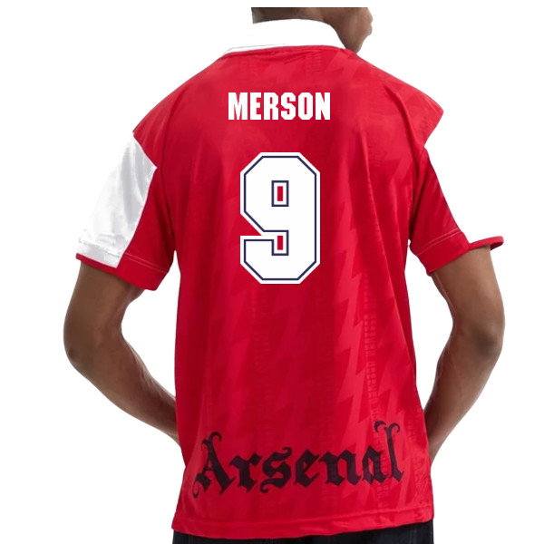 1995 Arsenal Home Retro Shirt (Merson 9)_0