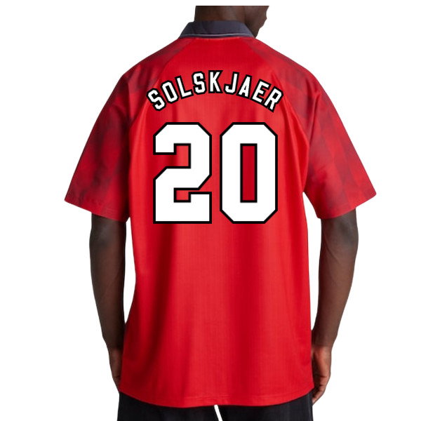 1996-1998 Manchester United Retro Home Shirt (Solskjaer 20)_0