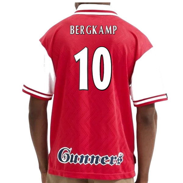 1996 Arsenal Home Retro Shirt (Bergkamp 10)_0