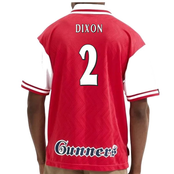 1996 Arsenal Home Retro Shirt (Dixon 2)_0