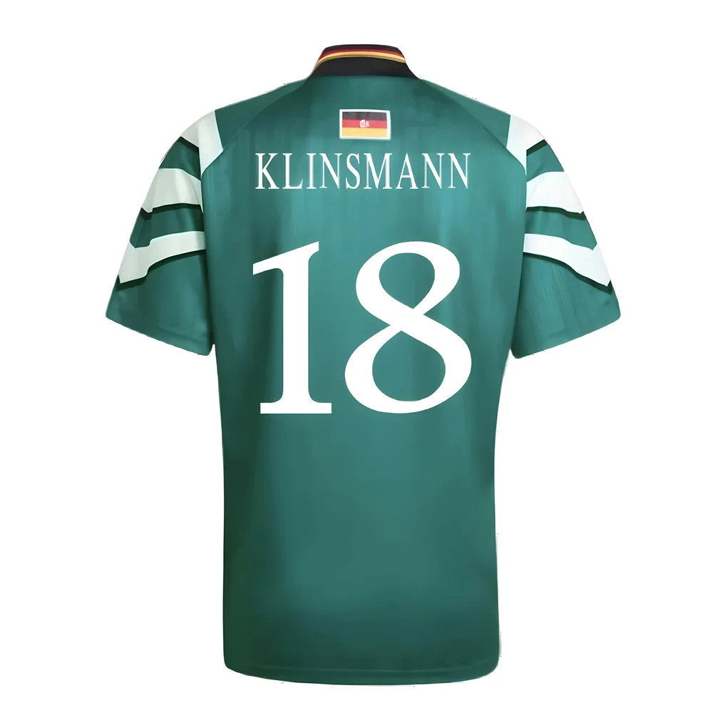 1996 Germany Euro 96 Away Shirt (Klinsmann 18)_2