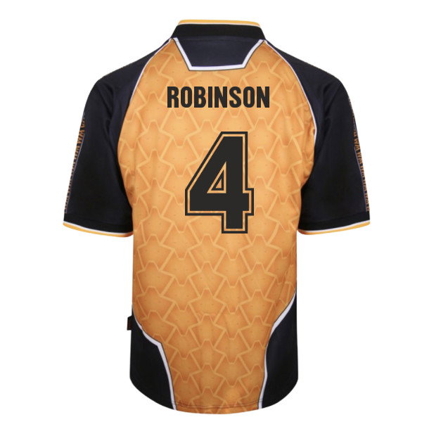 1996 Wolverhampton Wanderers Home Shirt (Robinson 4)_0