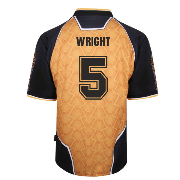 1996 Wolverhampton Wanderers Home Shirt (Wright 5)_0