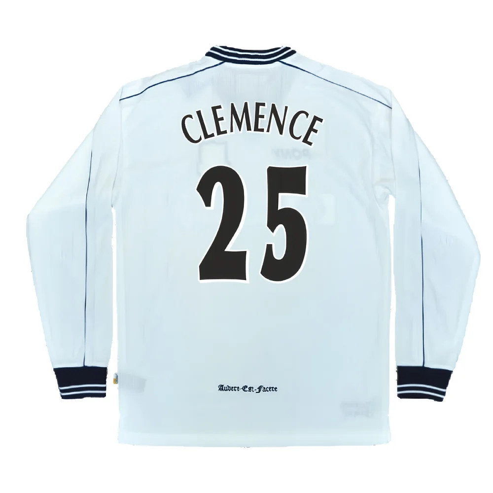 1997-1999 Tottenham Home LS Pony Retro Shirt (Clemence 25)_2