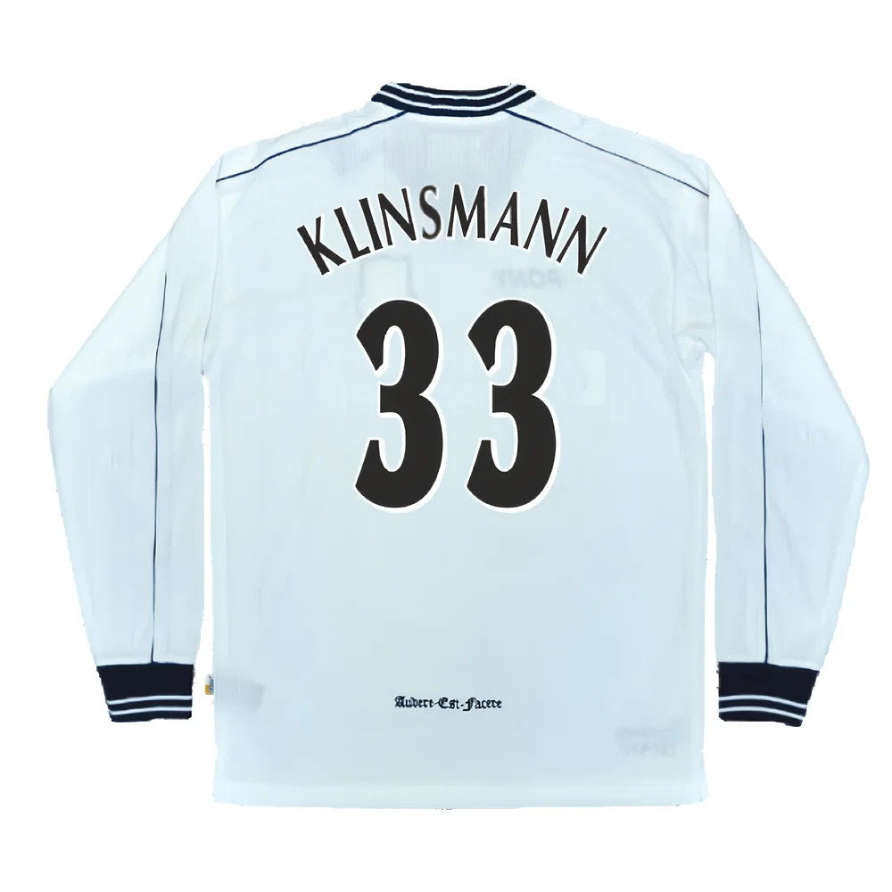 1997-1999 Tottenham Home LS Pony Retro Shirt (Klinsmann 33)_2
