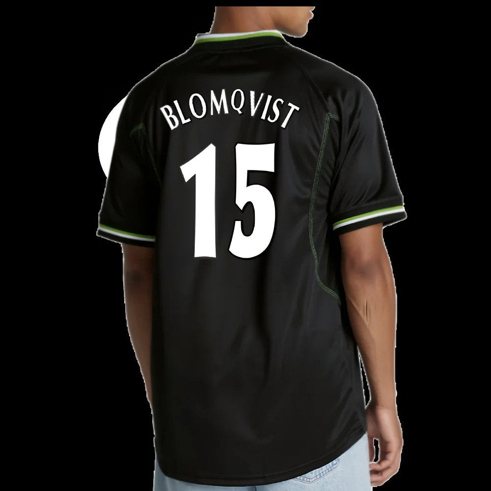 1998-1999 Man Utd Third Retro Shirt (Blomqvist 15)_0