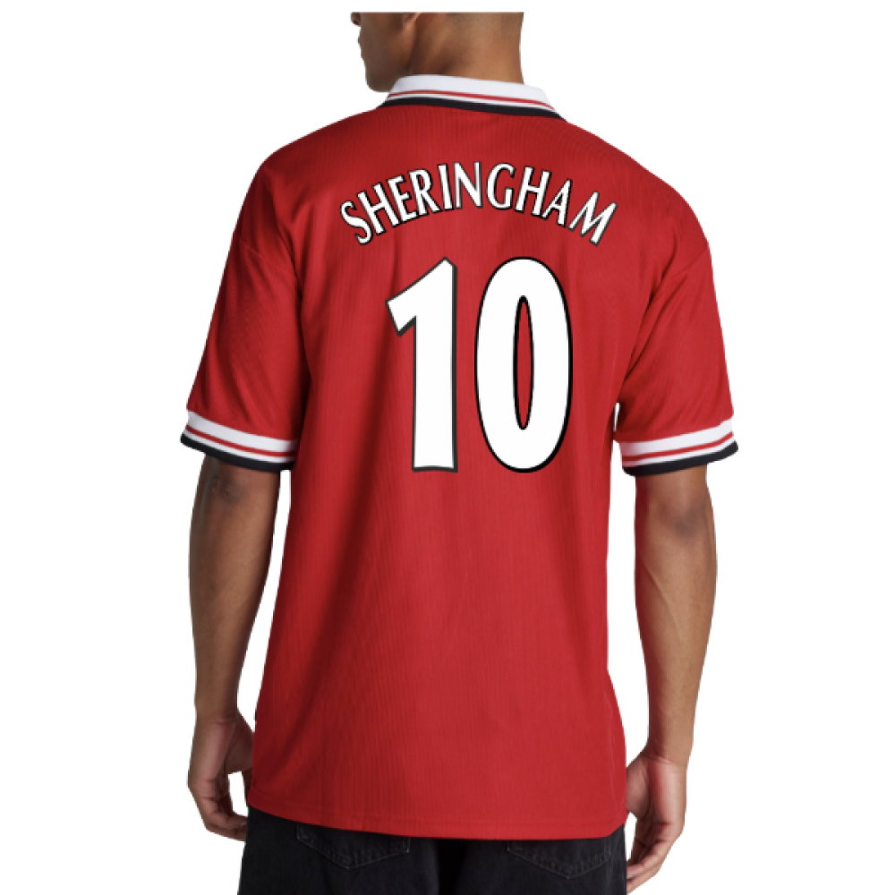 1998-2000 Man Utd Retro Home Shirt (Sheringham 10)_0