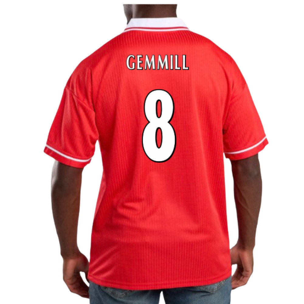 1998-2000 Nottingham Forest Home Retro Shirt (Gemmill 8)_0