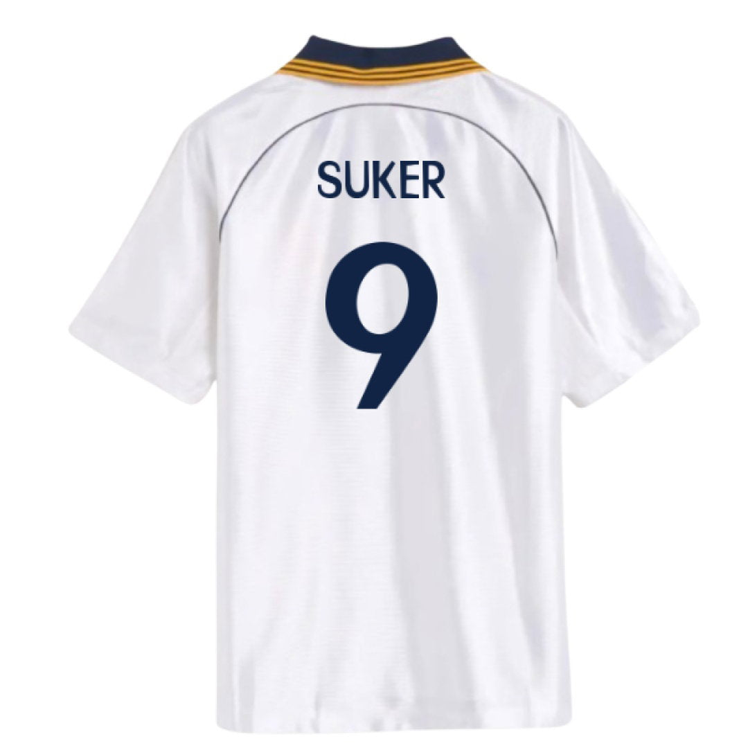 1998-2000 Real Madrid Reissue Home Shirt (Suker 9)_0