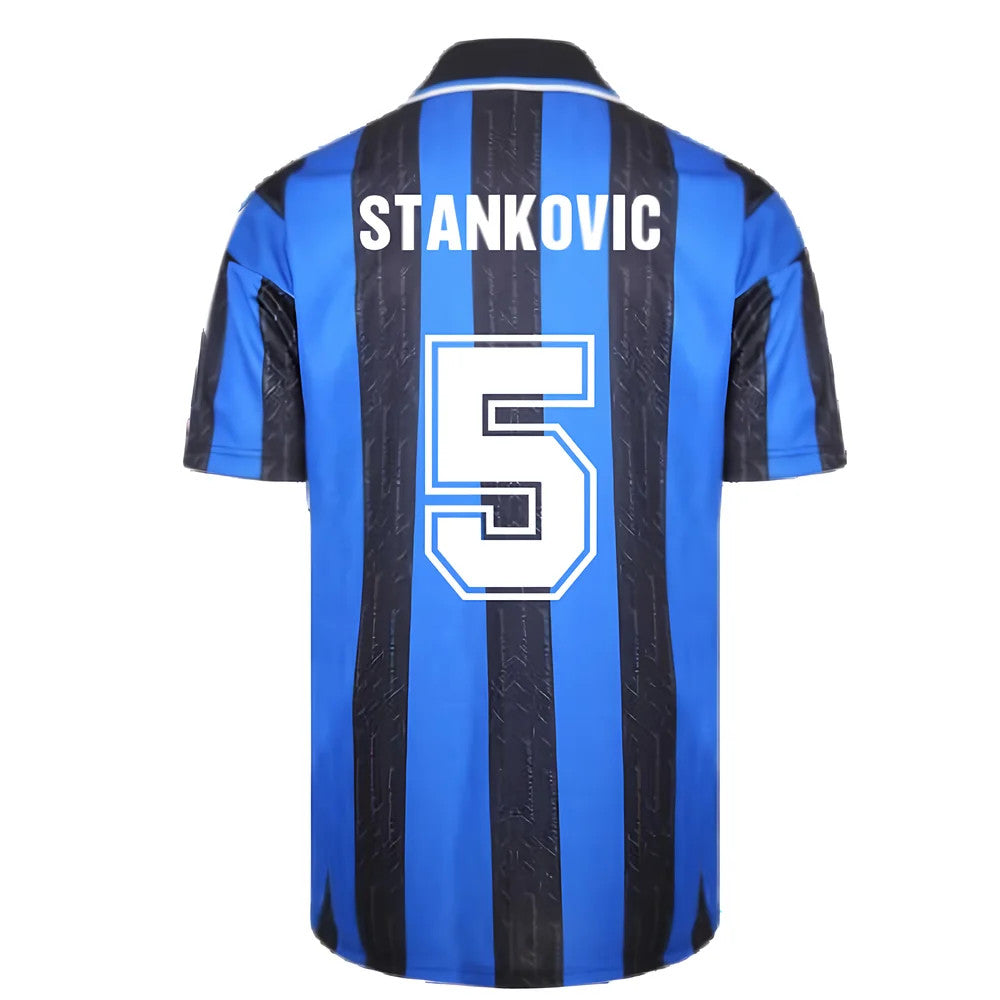 1998 Inter Milan Score Draw Home Shirt (STANKOVIC 5)_2
