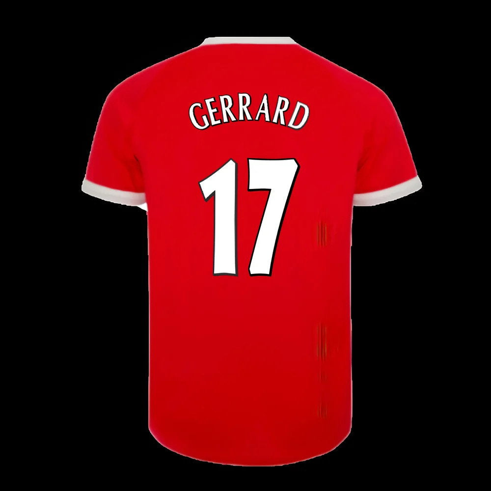 2001-2003 Liverpool Retro Euro Home Shirt (GERRARD 17)_2