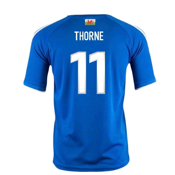 2002-2003 Cardiff City Retro Home Shirt (Thorne 11)_0