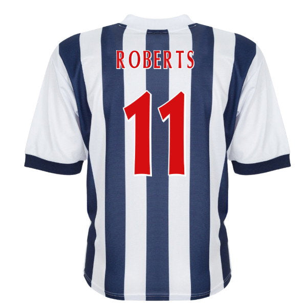 2002-2003 West Brom Retro Home Shirt (Roberts 11)_0