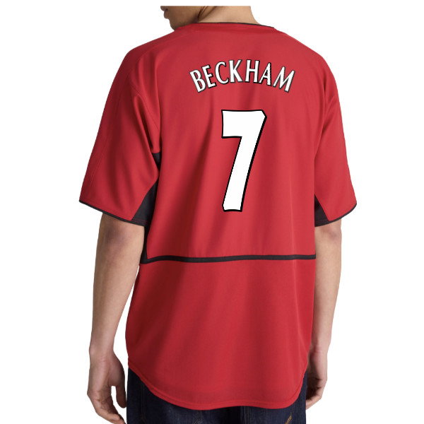2002-2004 Manchester United Home Retro Shirt (Beckham 7)_0