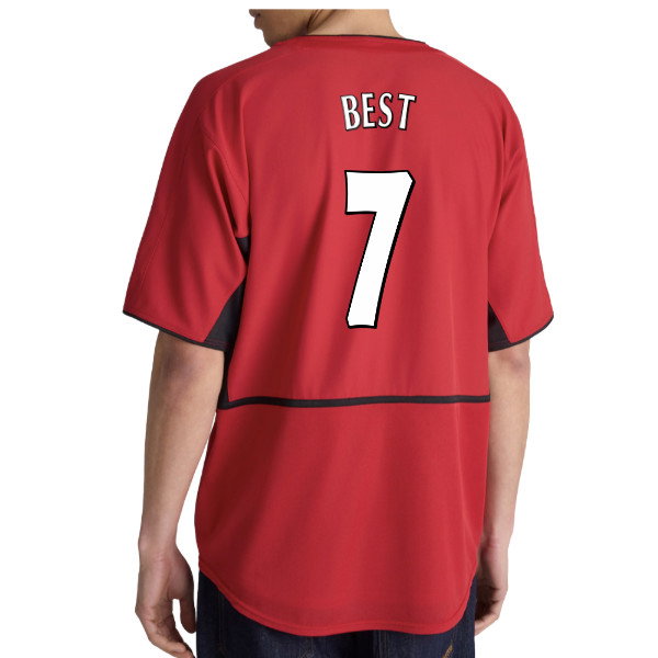 2002-2004 Manchester United Home Retro Shirt (Best 7)_0