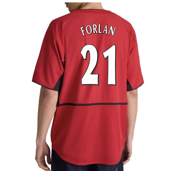 2002-2004 Manchester United Home Retro Shirt (Forlan 21)_0