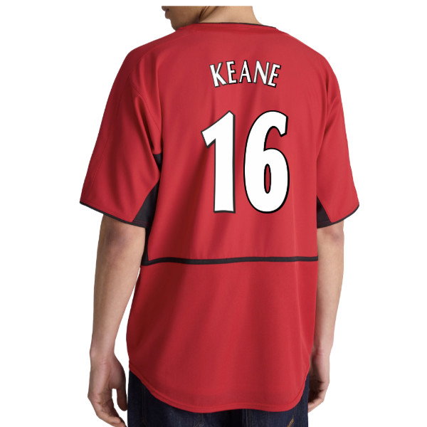 2002-2004 Manchester United Home Retro Shirt (Keane 16)_0