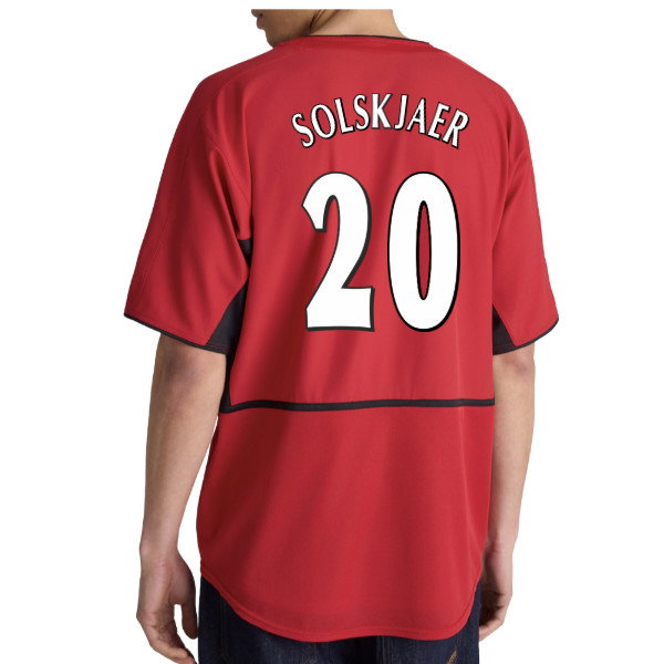2002-2004 Manchester United Home Retro Shirt (Solskjaer 20)_0