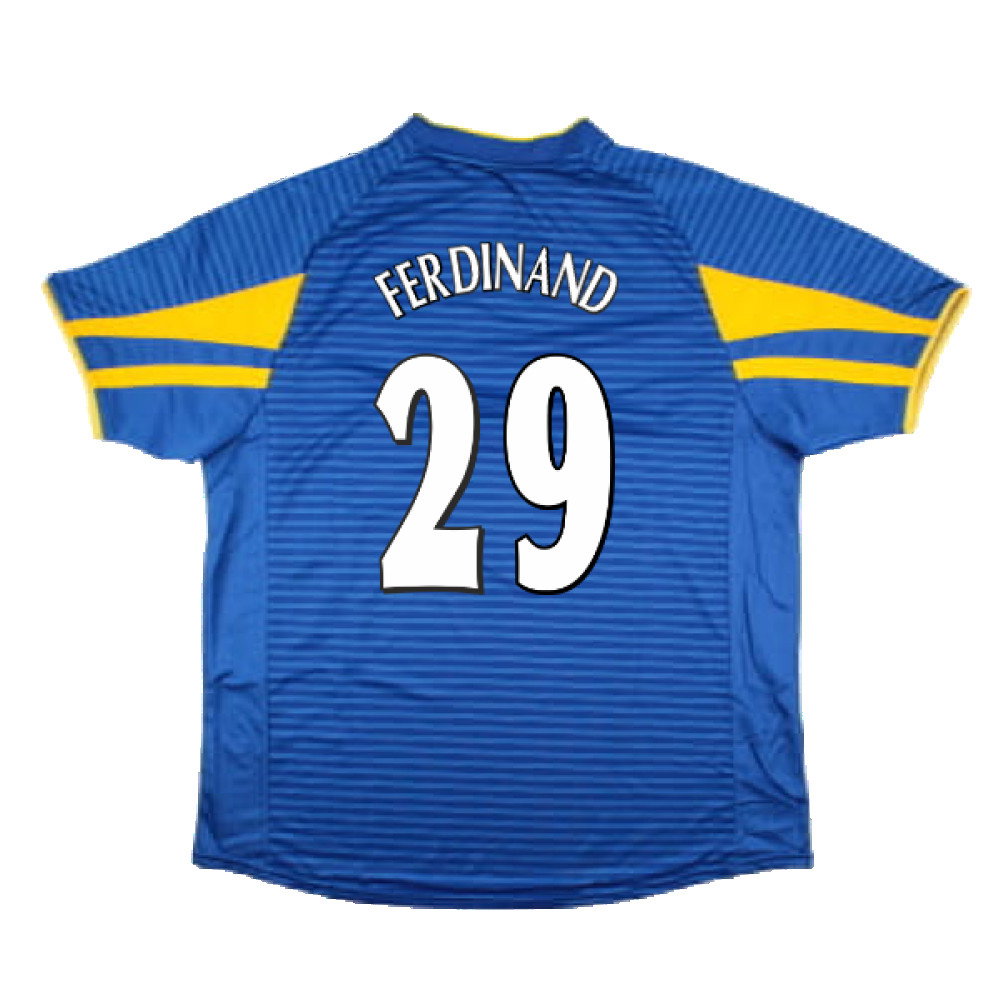 2002 Leeds United Third Retro Shirt (Ferdinand 29)_2