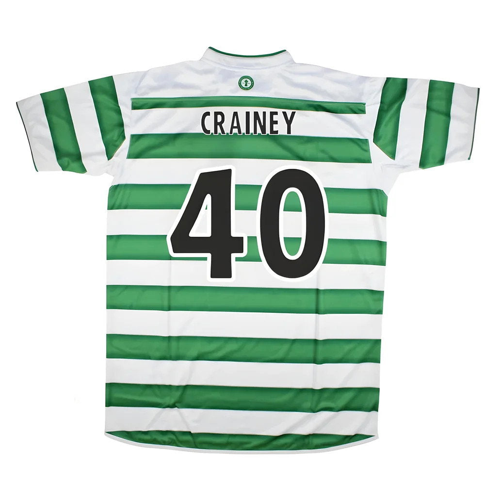 2003-2004 Celtic Retro Home Shirt (Crainey 40)_0