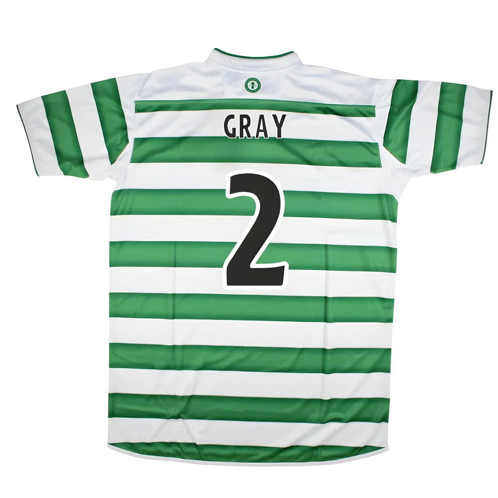 2003-2004 Celtic Retro Home Shirt (Gray 2)_0
