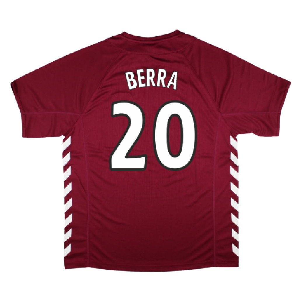 2005-2006 Hearts Home Retro Shirt (BERRA 20)_0