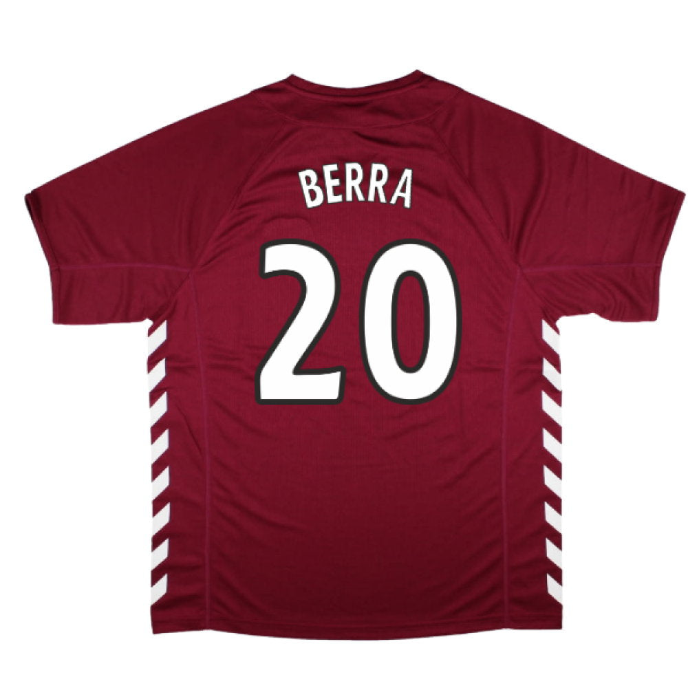 2005-2006 Hearts Home Retro Shirt (BERRA 20)_0