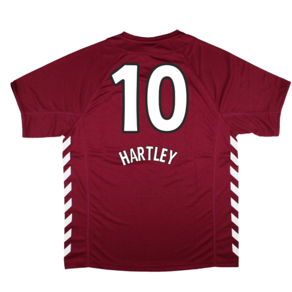 2005-2006 Hearts Home Retro Shirt (Hartley 10)_0