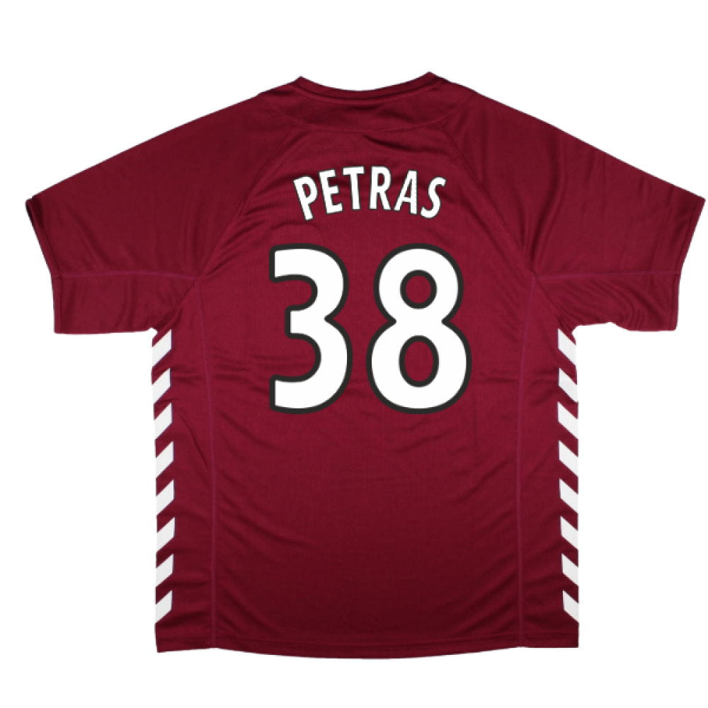 2005-2006 Hearts Home Retro Shirt (Petras 38)_0