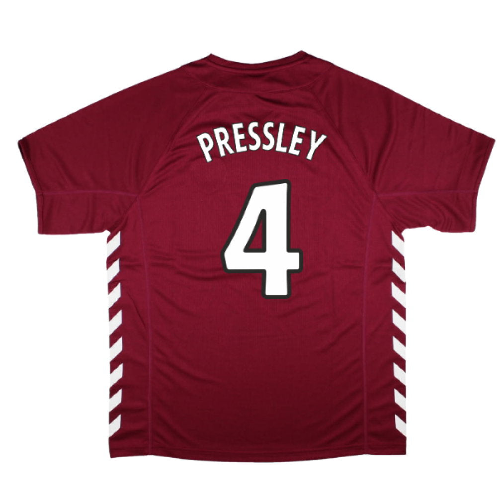 2005-2006 Hearts Home Retro Shirt (PRESSLEY 4)_0