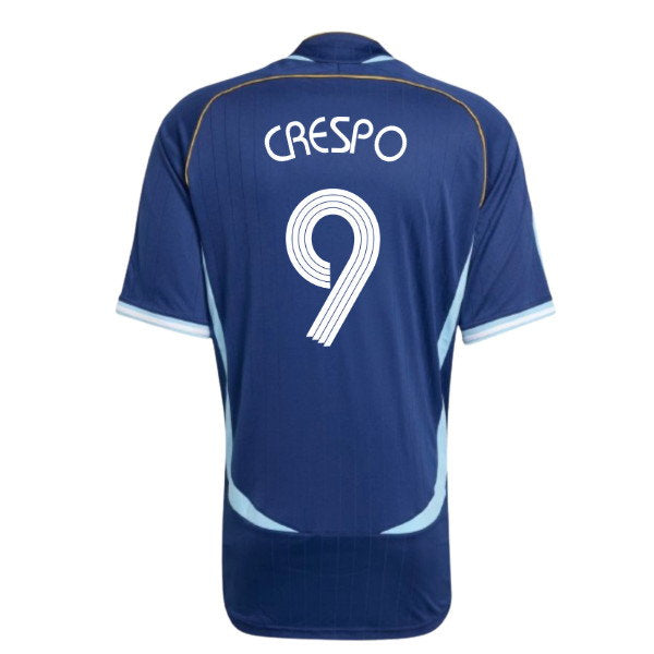 2006 Argentina adidas Reissue Away Shirt (Crespo 9)_0