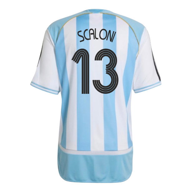 2006 Argentina adidas Reissue Home Shirt (Scaloni 13)_0