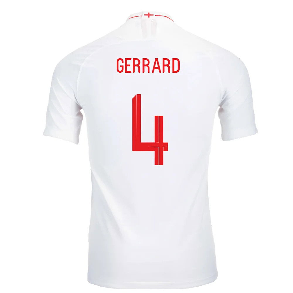 2018-2019 England Authentic Home Shirt (Gerrard 4)_2