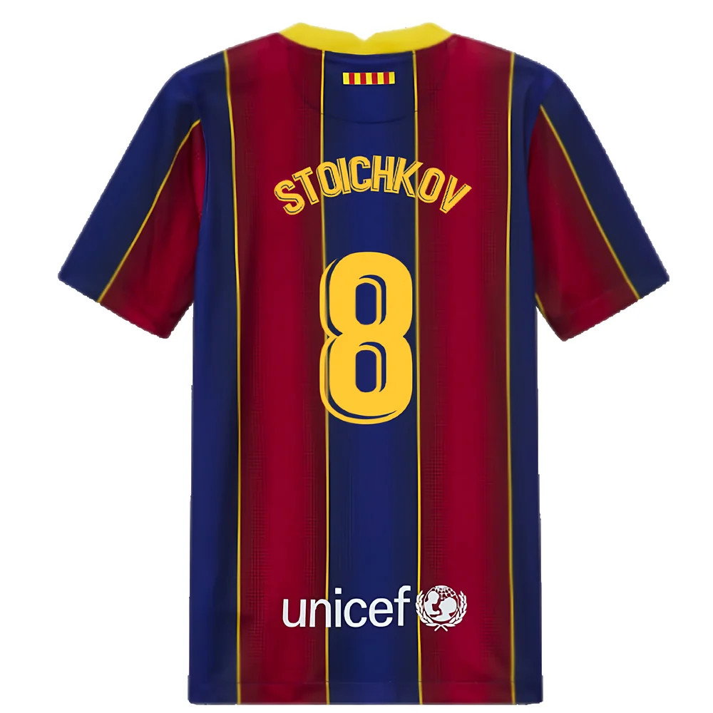 2020-2021 Barcelona Home Jersey (Kids) (STOICHKOV 8)_2