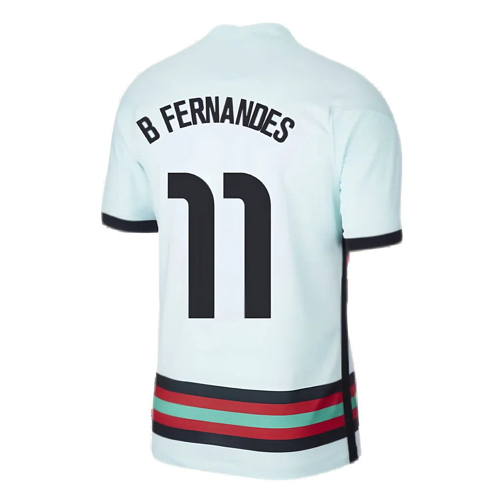 2020-2021 Portugal Away Nike Football Shirt (B Fernandes 11)_2