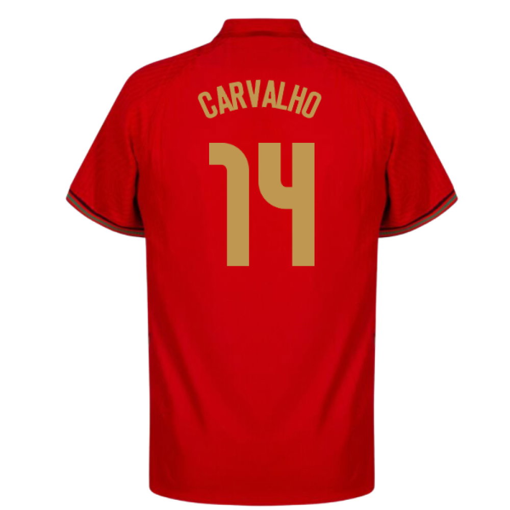 2020-2021 Portugal Home Shirt (CARVALHO 14)_0