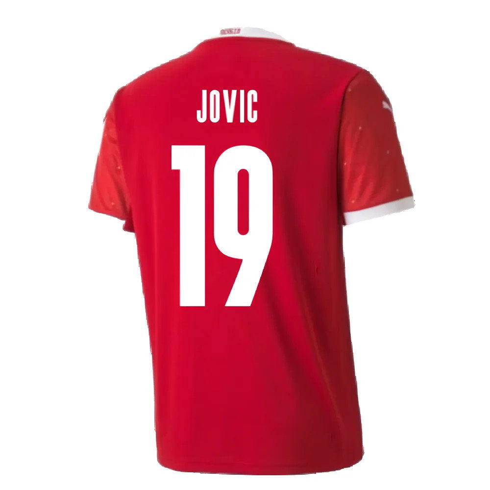 2020-2021 Serbia Home Puma Football Shirt (JOVIC 19)_2