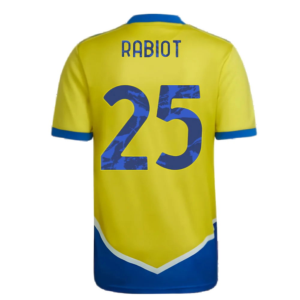 2021-2022 Juventus Third Shirt (RABIOT 25)_2