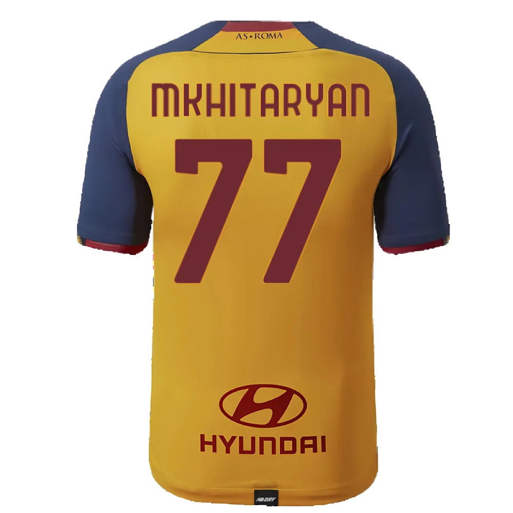 2021-2022 Roma Third Shirt (MKHITARYAN 77)_2