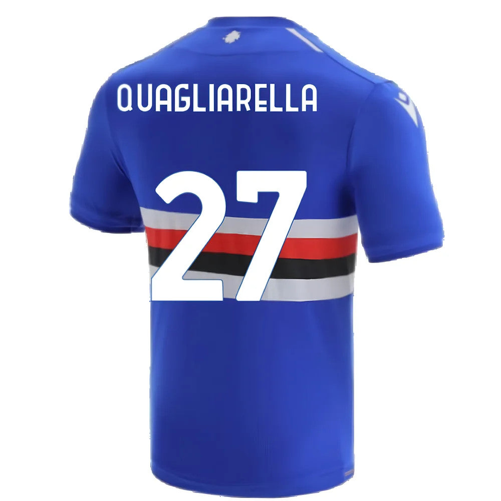 2021-2022 Sampdoria Home Shirt (Kids) (QUAGLIARELLA 27)_2