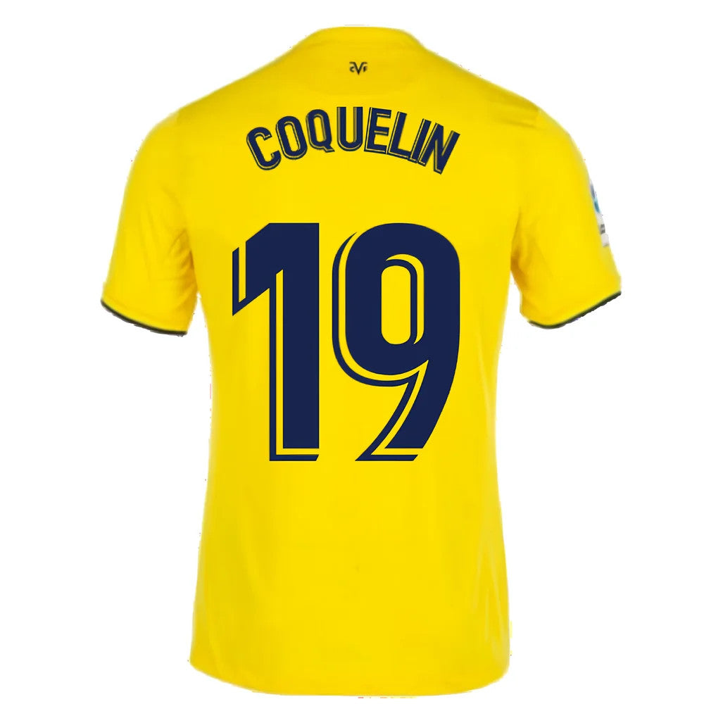 2021-2022 Villarreal Home Shirt (COQUELIN 19)_2
