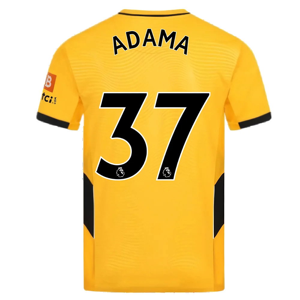 2021-2022 Wolves Home Shirt (ADAMA 37)_2