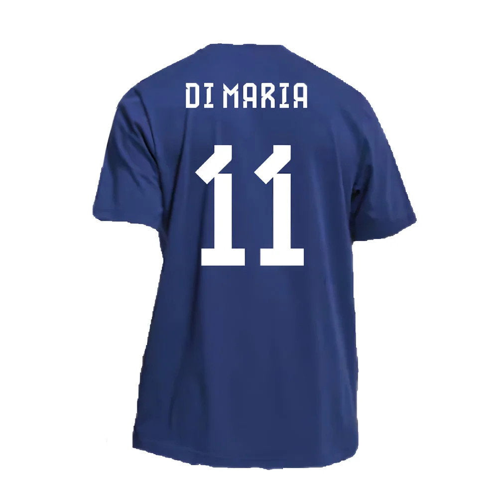 2022-2023 Argentina DNA Graphic Tee (Night Indigo) (DI MARIA 11)_2