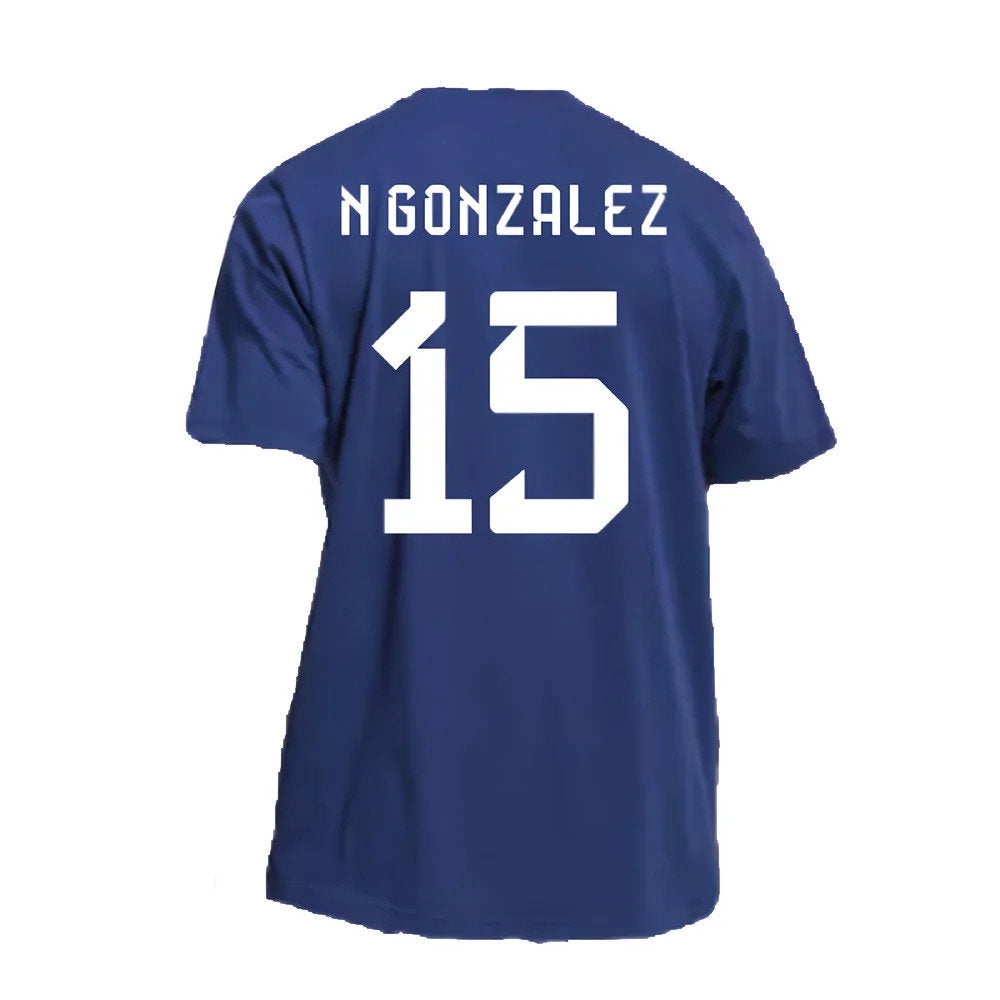 2022-2023 Argentina DNA Graphic Tee (Night Indigo) (N GONZALEZ 15)_2