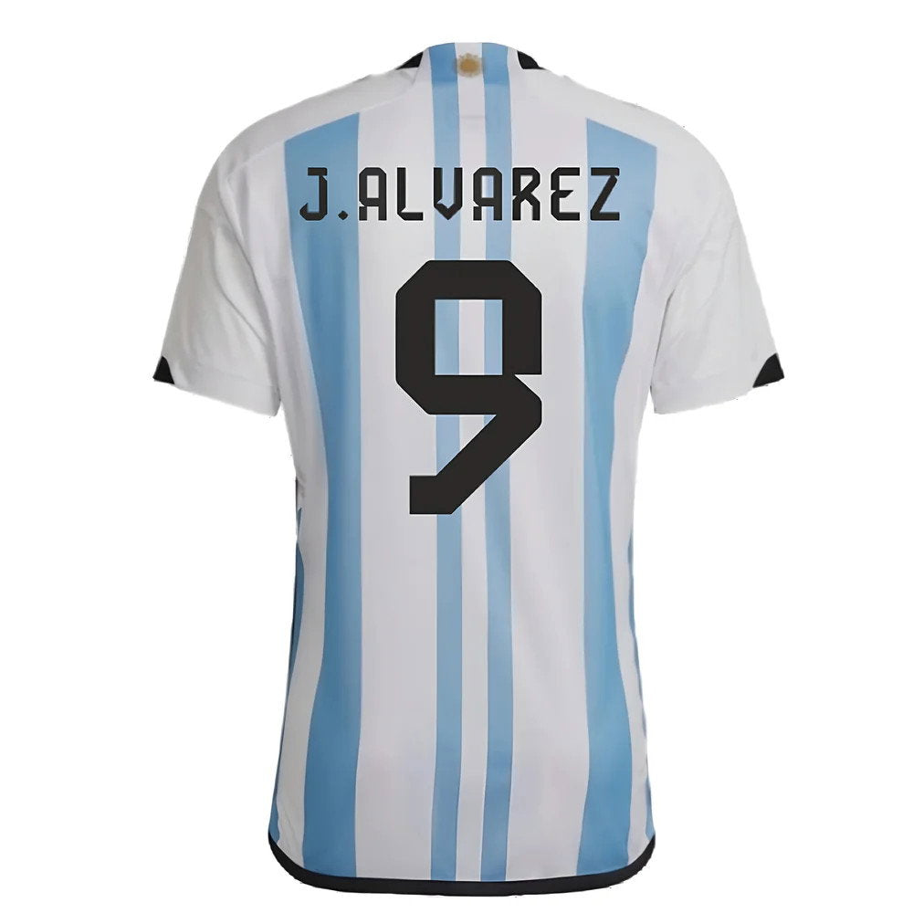 2022-2023 Argentina Home Shirt (J.ALVAREZ 9)_2