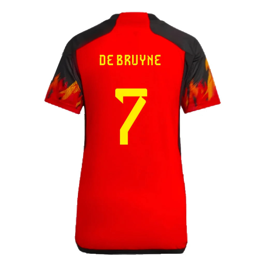 2022-2023 Belgium Home Shirt (Ladies) (De Bruyne 7)_2