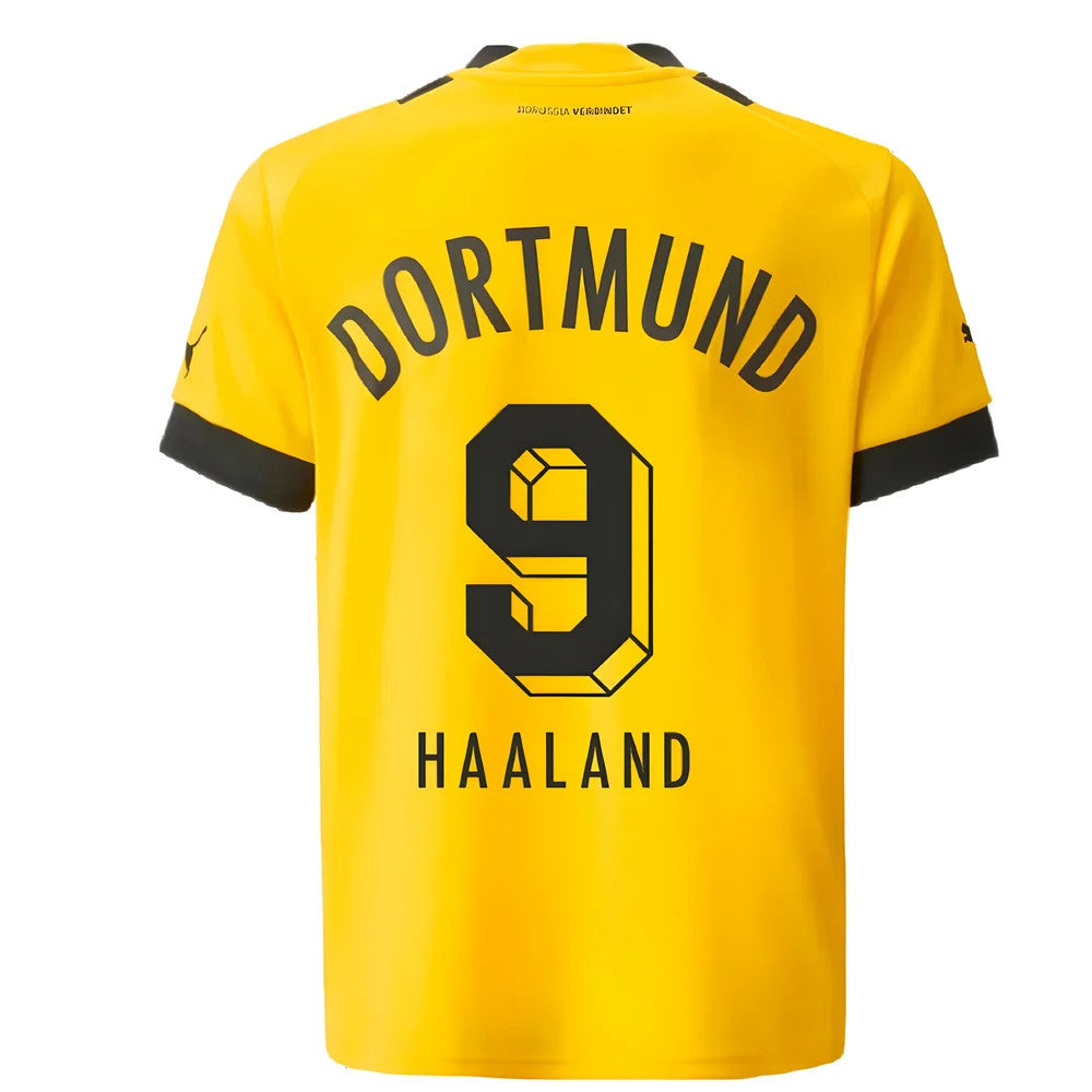 2022-2023 Borussia Dortmund Home Shirt (Kids) (HAALAND 9)_2