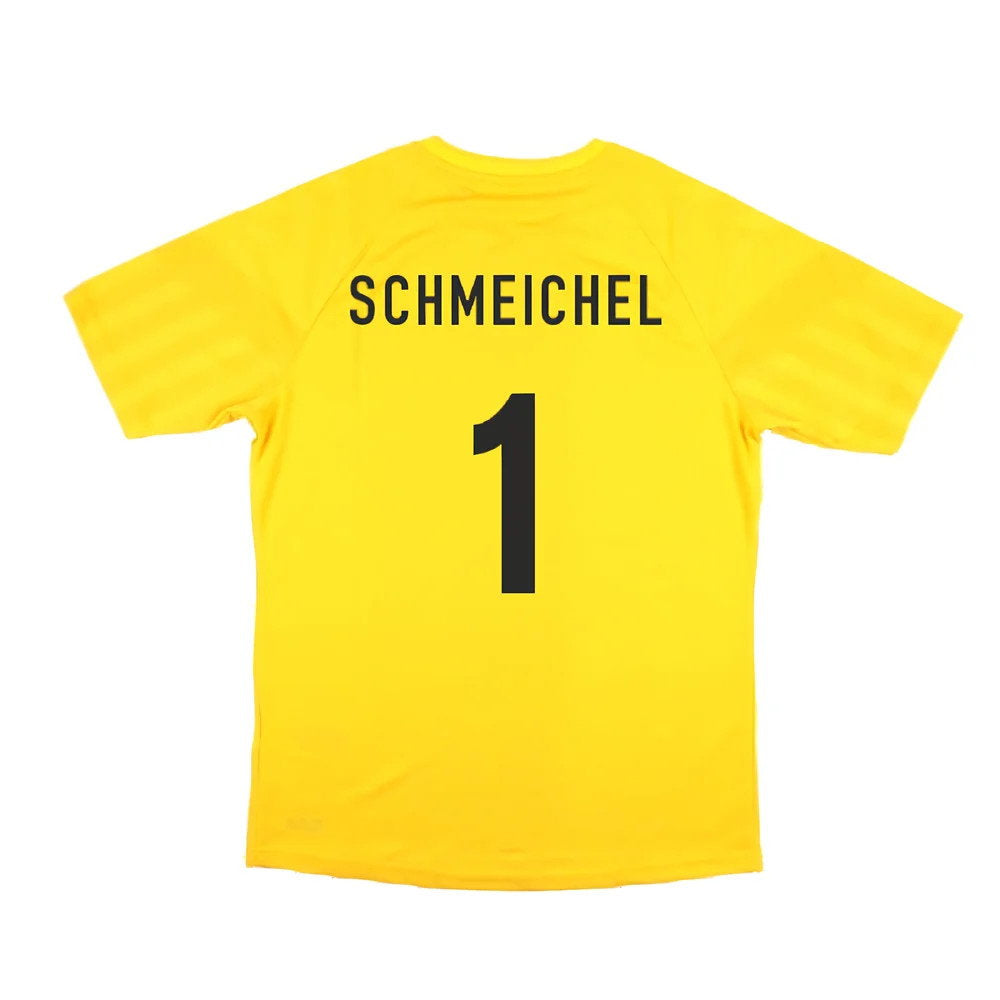 2022-2023 Denmark Away Goalkeeper Jersey (Yellow) (Schmeichel 1)_2